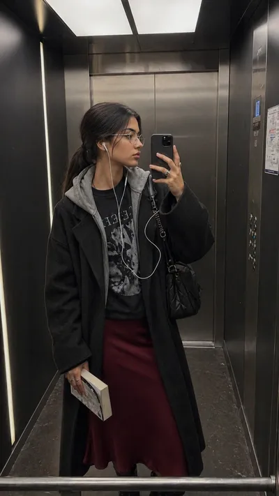 Elevator Mirror Selfie